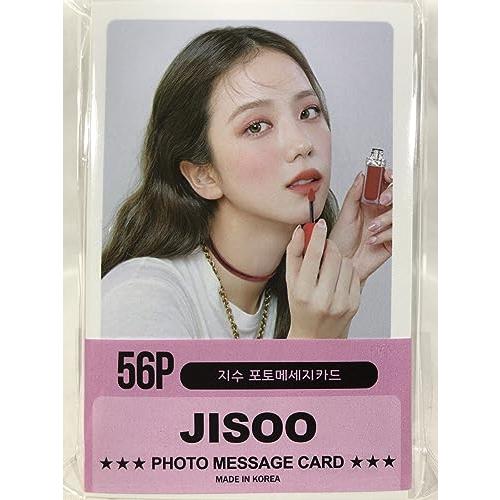 JISOO ジス - BLACKPINK ブラックピンク グッズ ／ フォト メッセージカード 56...