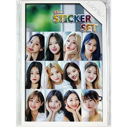 LOONA ルーナ 今月の少女 イダレソニョ グッズ ／ フォト ステッカー 16シート (シール ...