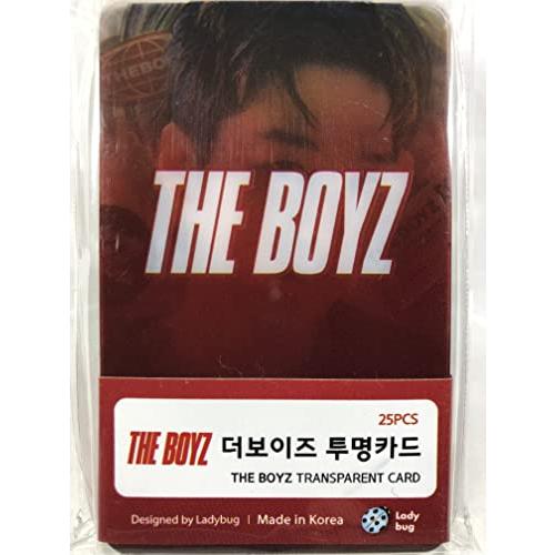 THE BOYZ ザ ボーイズ グッズ ／ 透明 フォトカード TRANSPARENT CARD 2...
