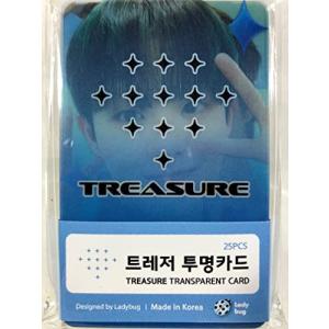 TREASURE トレジャー グッズ／透明 フォトカード TRANSPARENT CARD 25枚セット [TradePlace K-POP 韓国製]の商品画像
