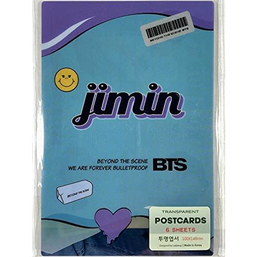 JIMIN - BTS グッズ ／ 透明 ポストカード Transparent Post Card ...