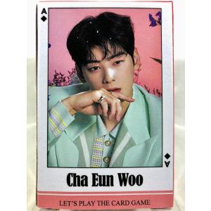 Cha Eun Woo チャ ウヌ - ASTRO アストロ グッズ ／ トランプ カードゲーム Playing Cards (フォトカード) 54枚セット [TradePlace K-POP 韓国製]｜tradeplace