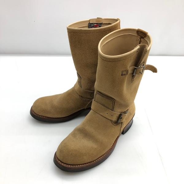 05w19504 LONE WOLF BOOTS  ロンウルフ  キャメル  US8.5 メンズ  ...