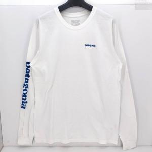 05w19660 パタゴニア patagonia 長袖Ｔシャツ ホワイト サイズM メキシコ製 メンズ コットン 中古品 【館林店】