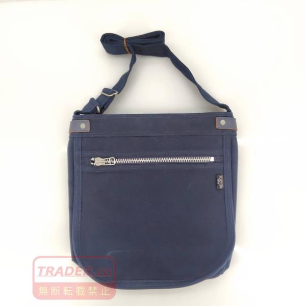 05w22113 ポーター PORTER  NAKED  ショルダーバッグ  ネイビー  日本製 メ...