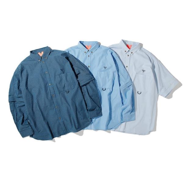 ボタンシャツ 長袖 メンズ ストリート  フラットラックス FLATLUX 2025 SS / Gr...