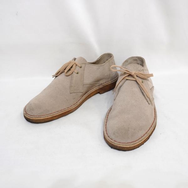 Clarks (US8.5) デザートブーツ　スエードシューズ　500629　クラークス　ベージュ　...