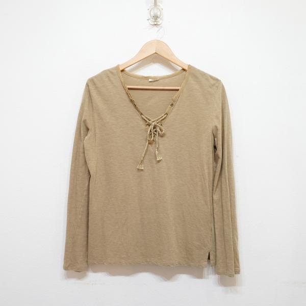 nowos レースアップカットソー　トップス　Lace-up t-shirt 5001005448 ...
