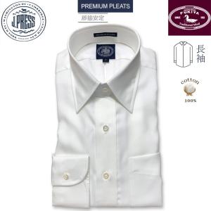 J.PRESS（J.プレス） ボタンダウンシャツ メンズ長袖ワイシャツ ピン