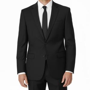 OXFORD CLASSIC ブラック 3ピース ビジネススーツ XL OXFORD CLASSIC スリーピース ブラックスーツ メンズ オールシーズン