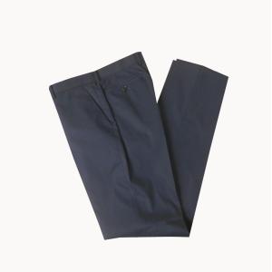 春夏秋 パンツ メンズスラックス ネイビー ワンタック 紺無地 2688