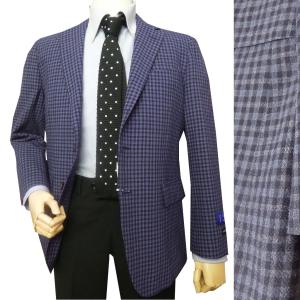 ツイードジャケット エルボーパッチ付き メンズテーラード、ブレザー