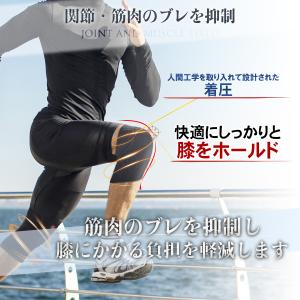 膝サポーター 膝痛み サポーター 暖める 保温...の詳細画像2