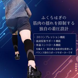 ふくらはぎサポーター 2枚組(1足) スポーツ...の詳細画像1