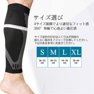 ふくらはぎサポーター 2枚組(1足) スポーツ...の詳細画像5