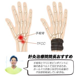 手首 サポーター リスト バンド 腱鞘炎 固定...の詳細画像2