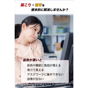 姿勢サポーター 猫背ベルト 姿勢 補正 背中 ...の詳細画像2