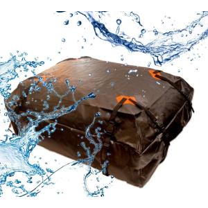 ルーフキャリアバッグ キャリアバッグ カーゴバッグ 屋根バッグ 折り畳み 大容量 取付簡単 防水加工 高強度500Dポリエステル 414L HID屋