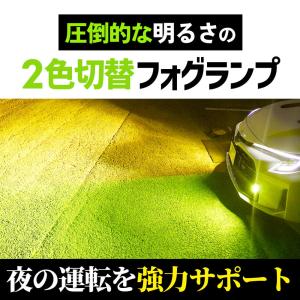 HID屋 LED フォグランプ 2色切り替え ...の詳細画像4