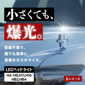 H4 H11 LED バルブ ヘッドライト 2...の詳細画像1