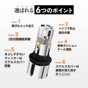 HID屋 T20 LED ウインカーステルス ...の詳細画像2