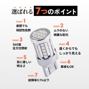 HID屋 T20/S25 LED ブレーキ テ...の詳細画像3