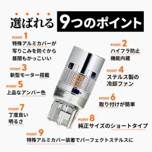 HID屋 T20 LED ウインカー 1000...の詳細画像2