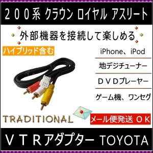 クラウン 200系 ＶＴＲアダプター