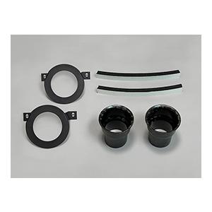 TM-SQUARE TMスクエア カーボンファンネル ＆ ステー（ブラック）