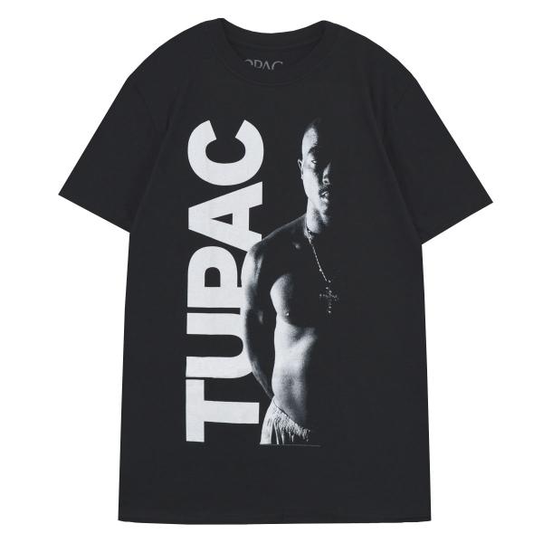 2PAC トゥーパック Tupac Side Photo Tシャツ