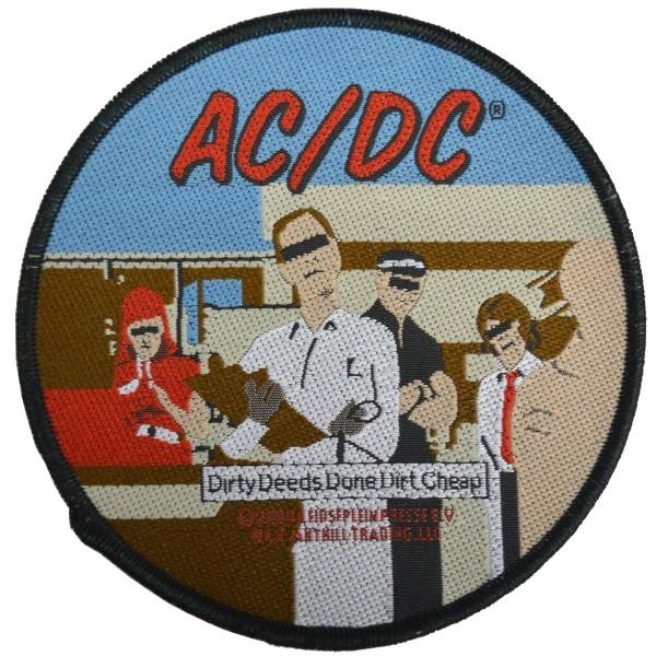 AC/DC エーシーディーシー Dirty Deeds Done Dirt Cheap Patch ...