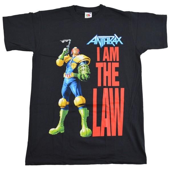 ANTHRAX I Am The Law Tシャツ