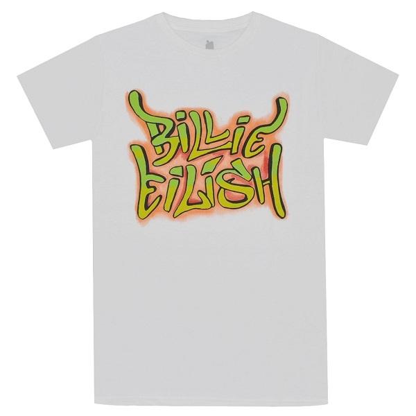 BILLIE EILISH ビリーアイリッシュ Graffiti Tシャツ WHITE