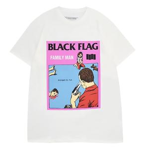 ブラッグ フラッグ・BLACK FLAG・FAMILY MAN・Tシャツ・ロックTシャツ