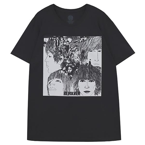 THE BEATLES ビートルズ Revolver Tシャツ BLACK