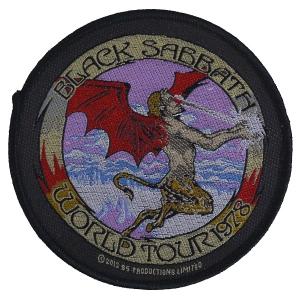 BLACK SABBATH ブラックサバス World Tour 78 Patch ワッペン