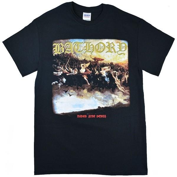 BATHORY Blood Fire Death Tシャツ