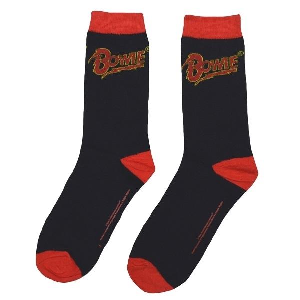 DAVID BOWIE Flash Logo ソックス