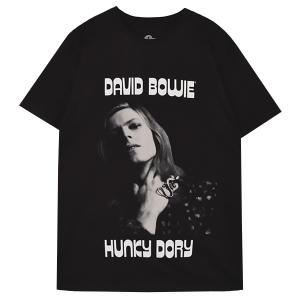 バンド ロック Tシャツ デヴィッド・ボウイ David Bowie 水色 : T