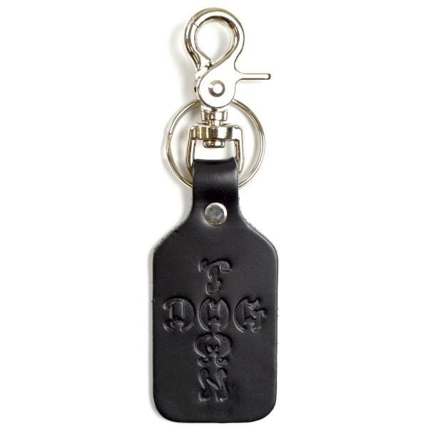 DOGTOWN Leather Clip-on キーホルダー