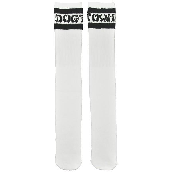 DOGTOWN Tube Socks チューブ ソックス WHITE
