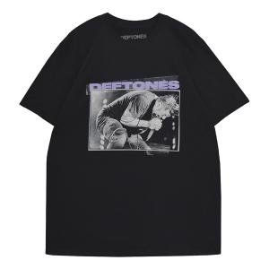 バンド ロック Deftones 長袖 ロングスリーブ Tシャツ グレー : T