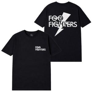 Foo Fighters フー・ファイターズ Tシャツ FF ロゴTシャツ ブラック