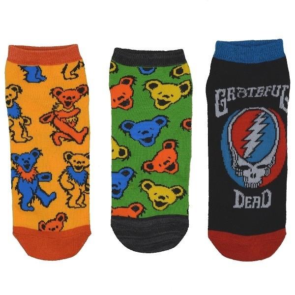 GRATEFUL DEAD SYF And Pattern 3Pack アンクル ソックス 3足組