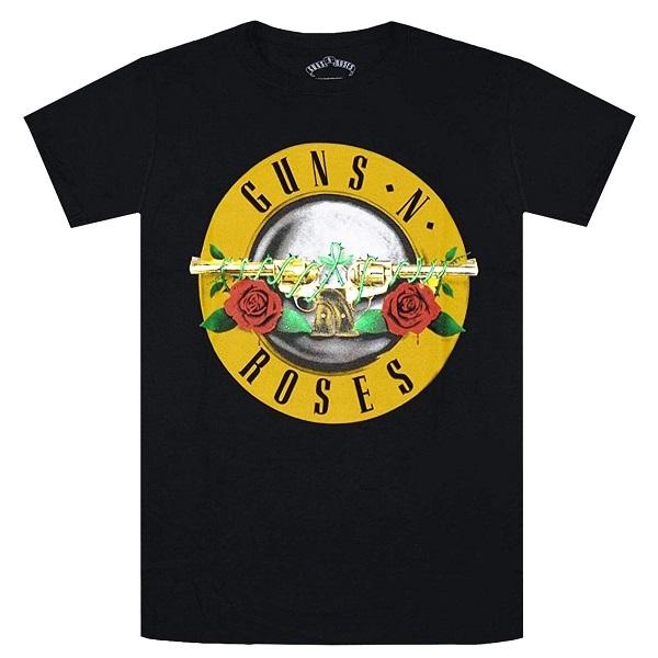 GUNS N&apos; ROSES ガンズアンドローゼズ Bullet Logo Tシャツ