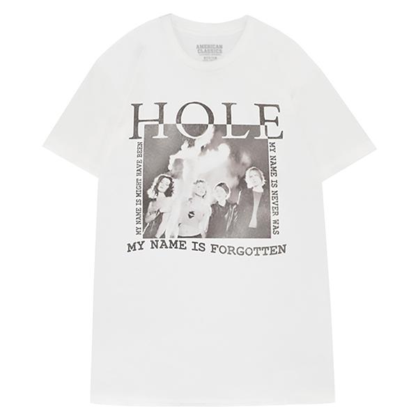 HOLE ホール Celebrity Skin Tシャツ