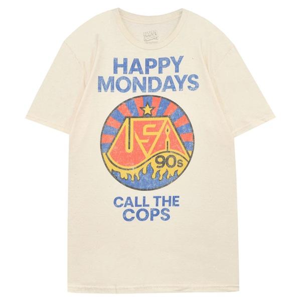 HAPPY MONDAYS ハッピーマンデーズ Call The Cops Tシャツ