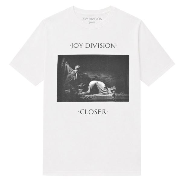 JOY DIVISION Tシャツ Closer ジョイディヴィジョン オフィシャル WHITE