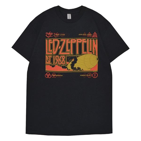 LED ZEPPELIN レッドツェッペリン Zeppelin ＆ Smoke Tシャツ