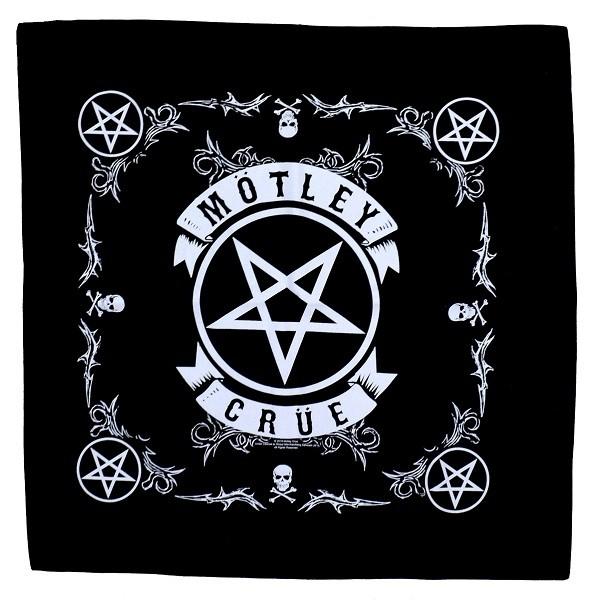 MOTLEY CRUE モトリークルー Pentagram バンダナ